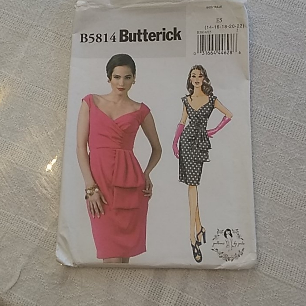 Butterick Sewing Pattern B5814 New Uncut